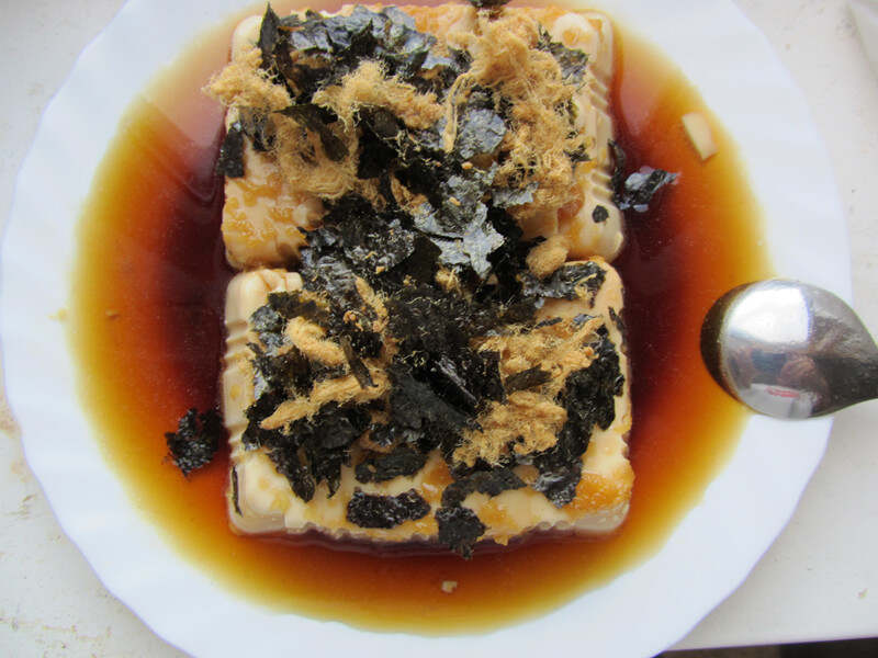 海苔肉松嫩豆腐