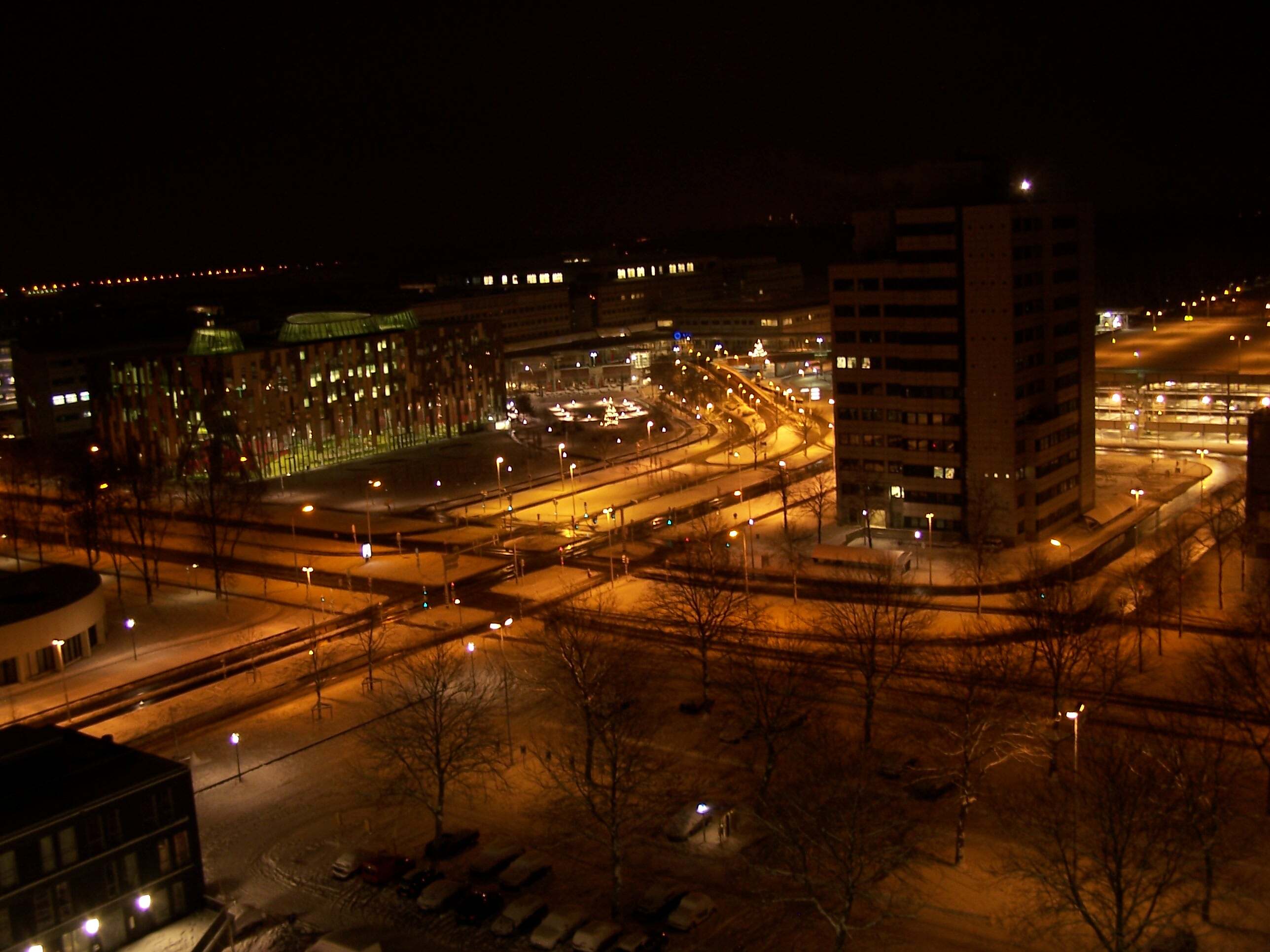 Uithof 夜色 雪景