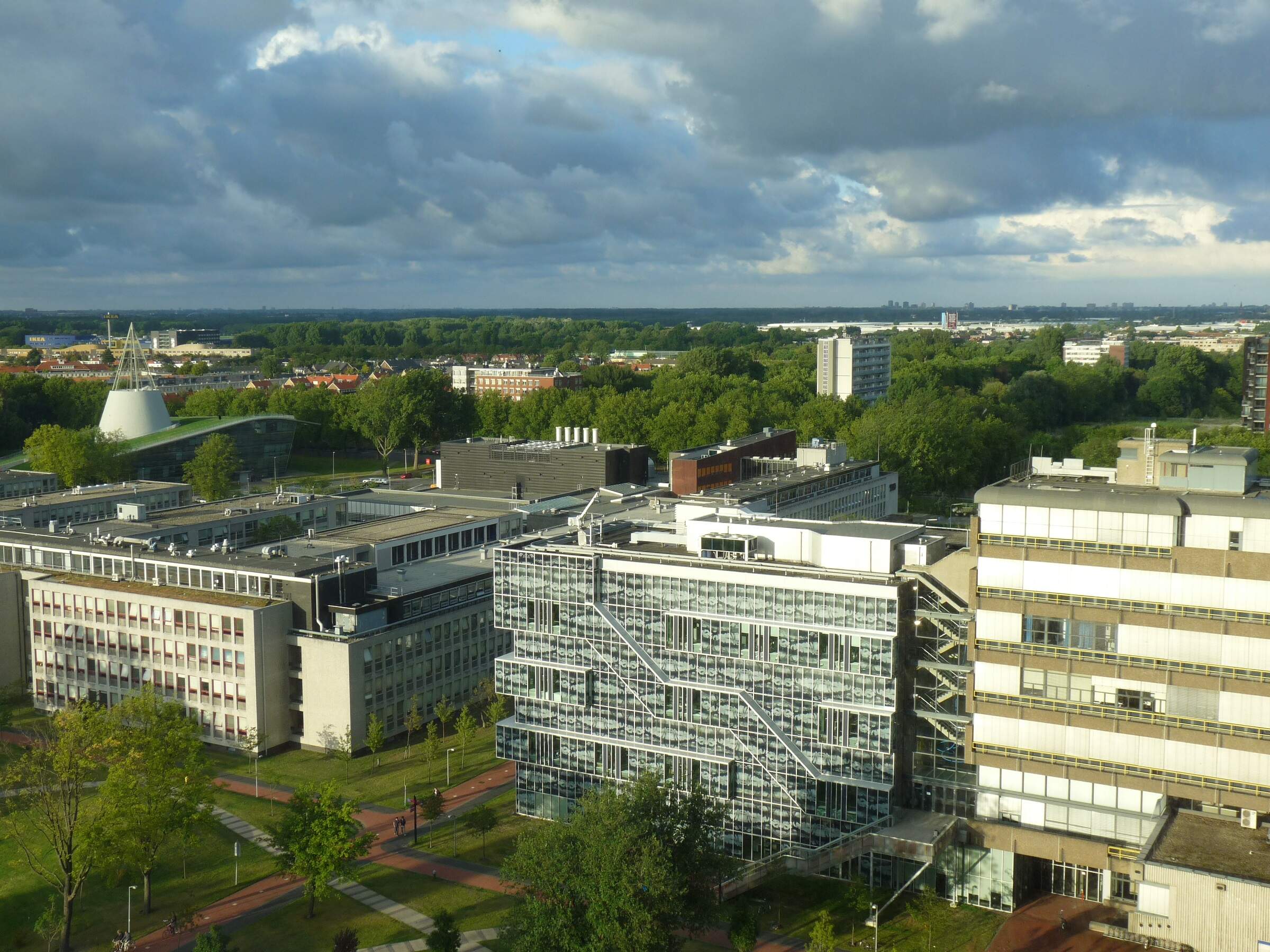 EWI俯瞰TU Delft