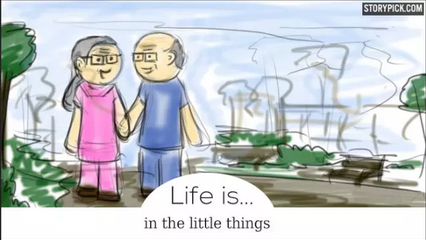 这是一条刷爆外国朋友圈的漫画：人生是什么？