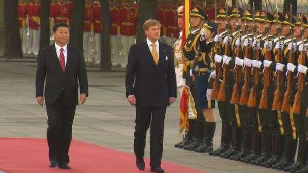 荷兰国王访华第二日重头戏：中荷都谈人权谈合作