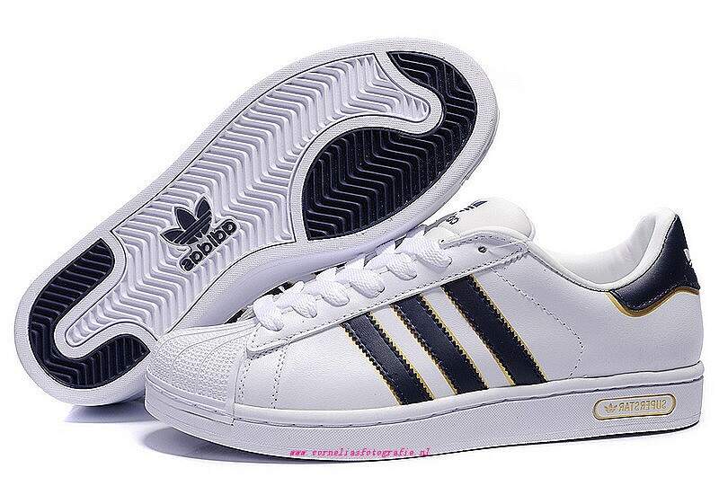 YS289332 Adidas Superstar 25 Schoenen Wit Dames Blauw Korting.jpg