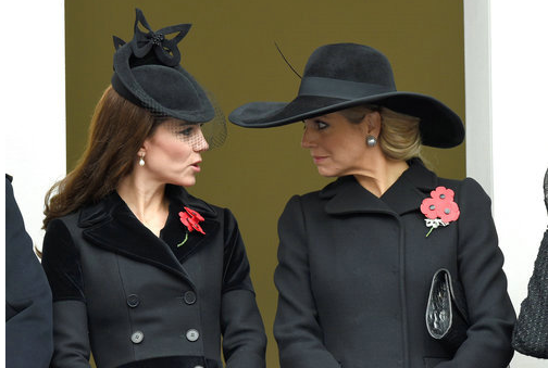 英国凯特王妃与荷兰王后贵妇装出席活动 优雅指数大PK！