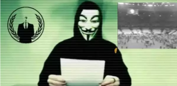 IS惹众怒！国际黑客组织戴“V字仇杀队面具”宣布对IS开战