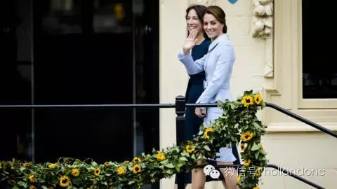 英国王子妃凯特访问荷兰