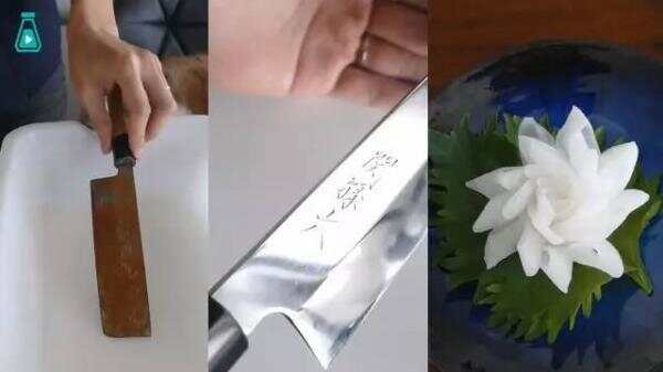 花$3买把生锈的废刀，回家疯狂打磨这小哥最近突然就火了
