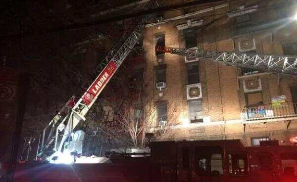 纽约突发25年来最大火灾！至少12人死亡！