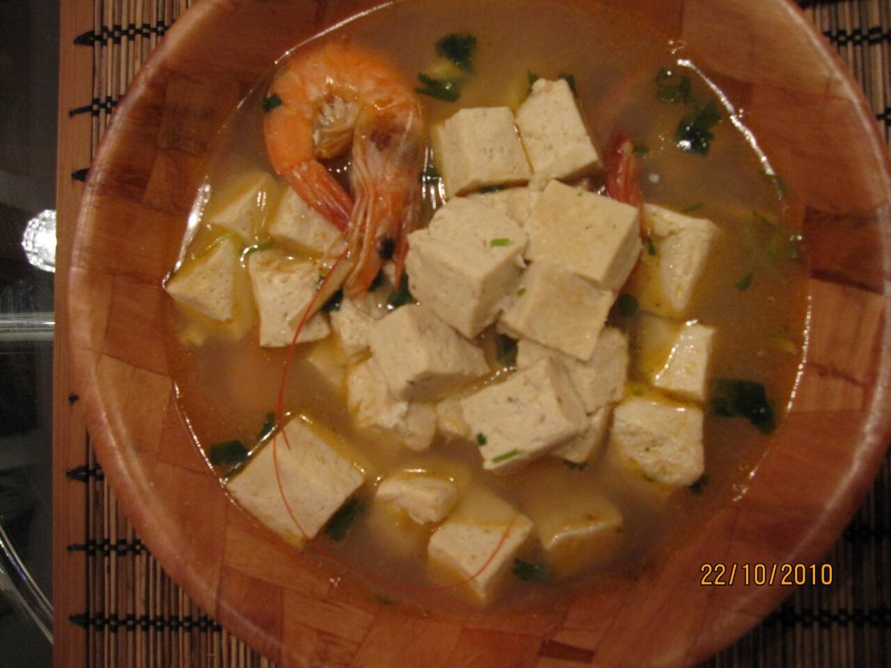 鲜虾炖豆腐