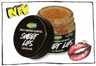 英国Lush Sweet Lips香草巧克力唇部磨砂