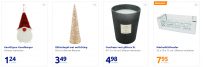 Action超市圣诞家居装饰促销~摆件0.99欧起！2米LED灯串仅2.49欧！金属温茶灯架1.99欧！还有更多高颜值家居好物、装饰物等着你！