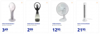 Action超市风扇促销~可伸缩无线风扇12.95欧！塔扇21.95欧！移动空调199！便携风扇低至1.44欧！