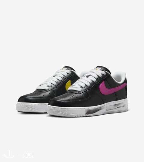 Air Force 1 '07 x PEACEMINUSONE “Para-noise 3.0” “黑色和多色” 发布日期 (AQ3692-004)